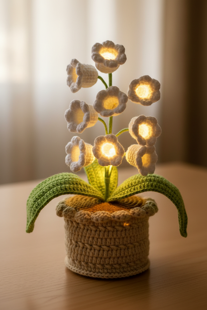 Lily of the Valley Lamp - Detail Close-up