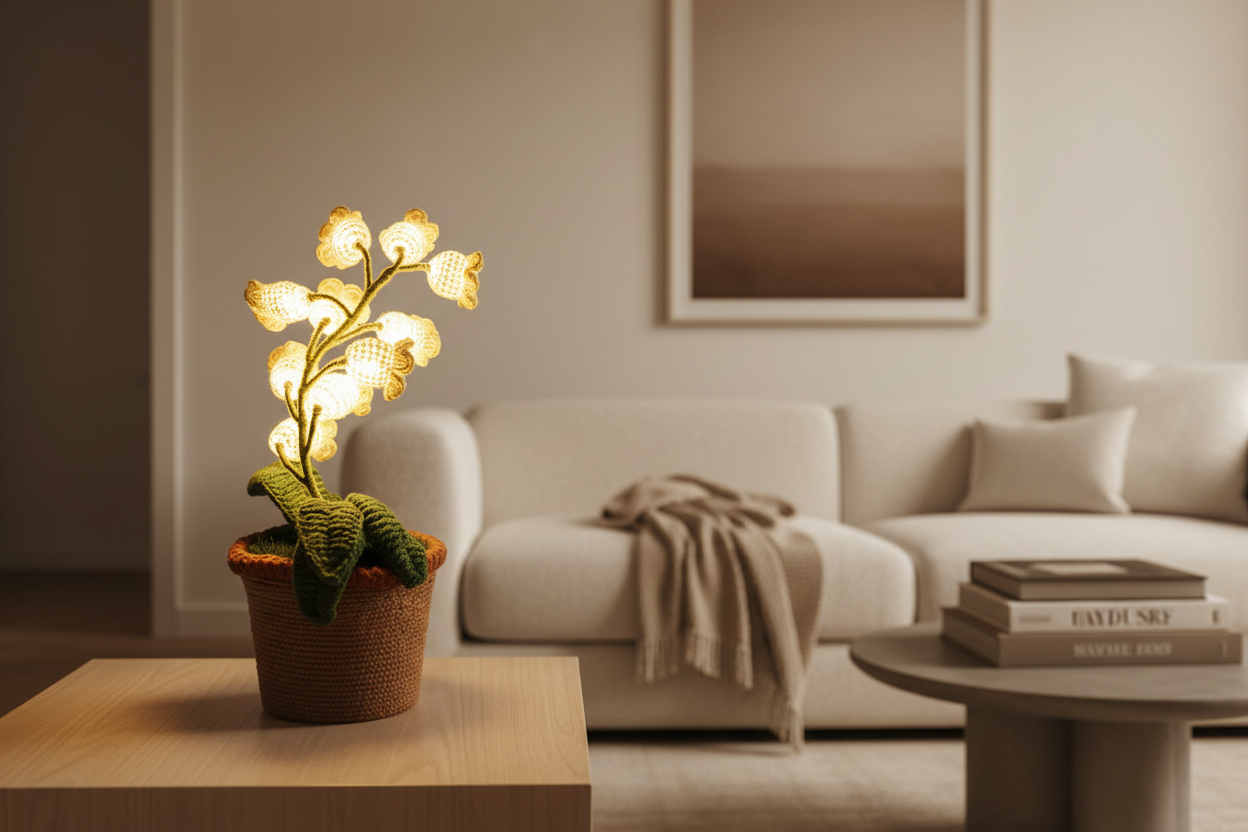 Lily of the Valley Lamp - Lifestyle Scene
